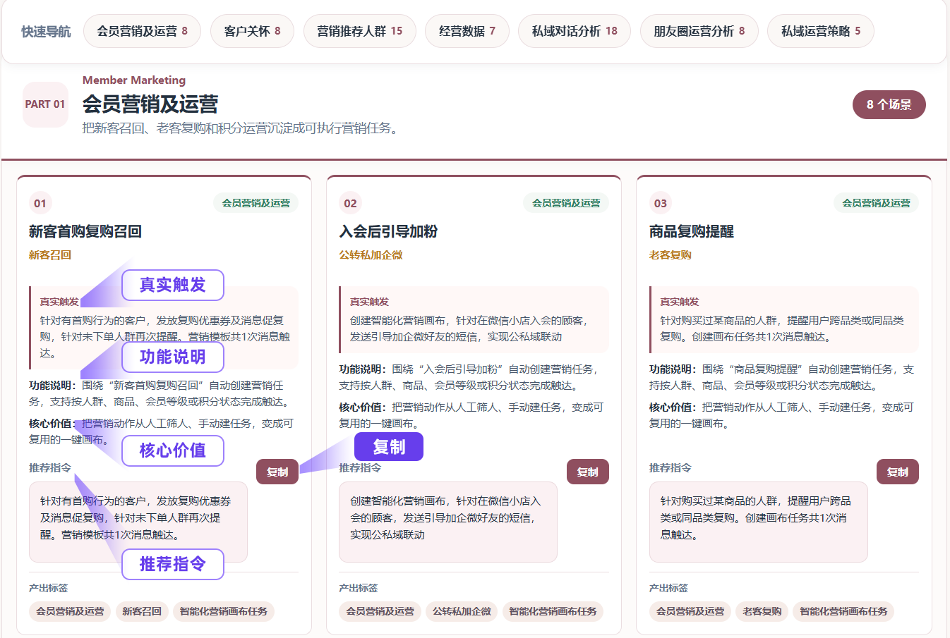 会员营销及运营